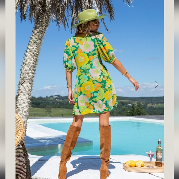 Nine Lives Bazaar Daisy Mini Dress - Picture 3 of 10